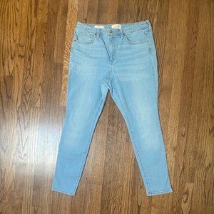 Women's Universal Thread High Rise Skinny Jeans, Size 14/32R